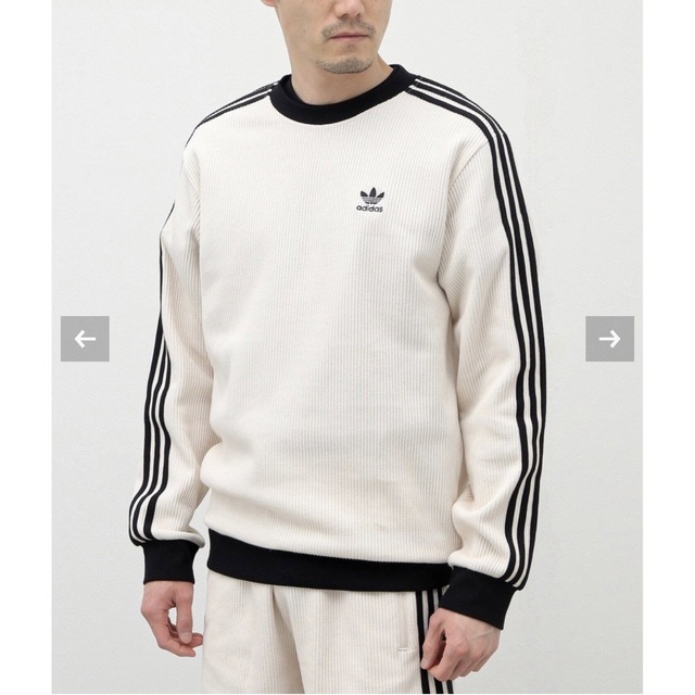 Originals（adidas）(オリジナルス)のadidas / アディダス ワッフルスウェット(S.U) レディースのトップス(トレーナー/スウェット)の商品写真