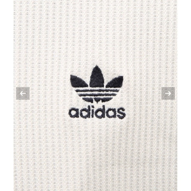 Originals（adidas）(オリジナルス)のadidas / アディダス ワッフルスウェット(S.U) レディースのトップス(トレーナー/スウェット)の商品写真