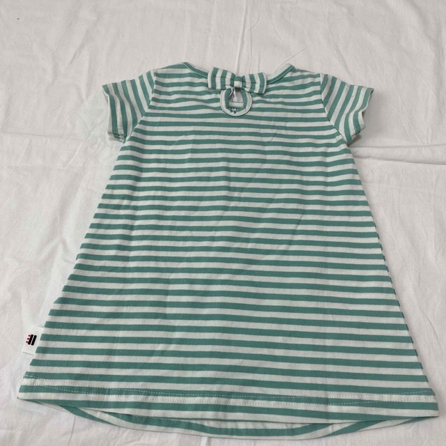 BeBe(ベベ)のBeBeべべ女の子半袖シャツ70センチ キッズ/ベビー/マタニティのベビー服(~85cm)(Ｔシャツ)の商品写真