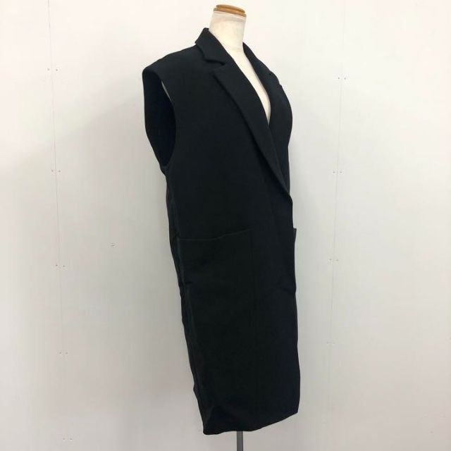 送料無料】☆ENFOLD エンフォルド ロングベスト size38 ブラック