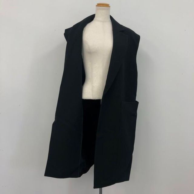 送料無料】☆ENFOLD エンフォルド ロングベスト size38 ブラック