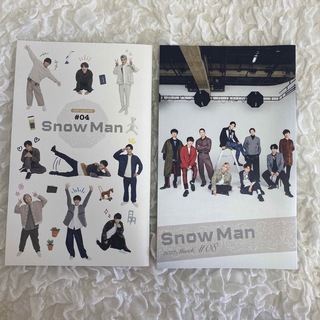スノーマン(Snow Man)のSnow Man 会報 #4&8(アイドルグッズ)