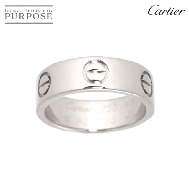 Cartier - カルティエ Cartier ラブ #48 リング K18 WG ホワイトゴールド 750 指輪【証明書付き】VLP 90188857
