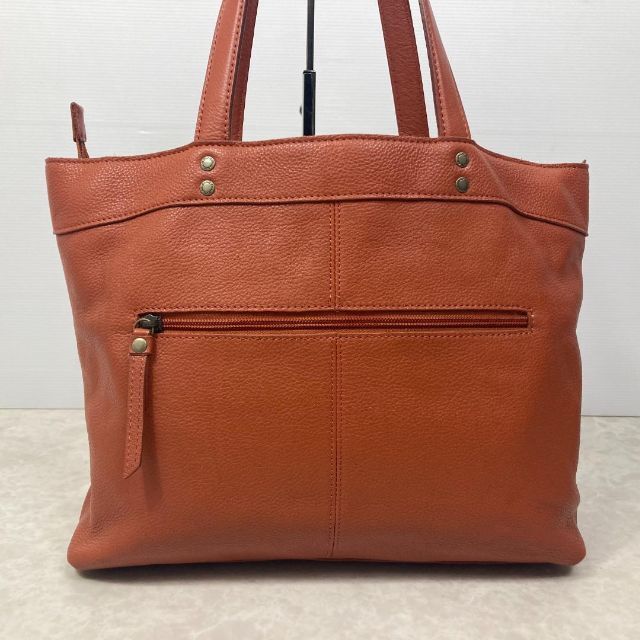 美品☆Dakota ダコタ ジェントリー トート 本革 レディース オレンジ