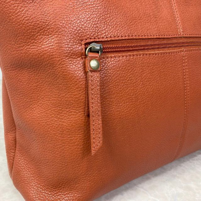 美品☆Dakota ダコタ ジェントリー トート 本革 レディース オレンジ