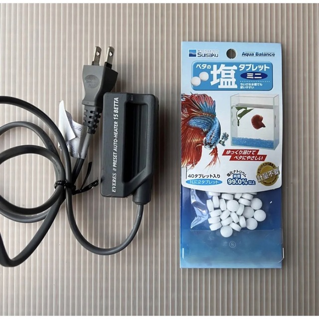 エヴァリス プリセットオート BETTA ヒーター 15W その他のペット用品(アクアリウム)の商品写真