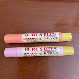 バーツビーズ(BURT'S BEES)の//値下げ中//Burt’s Bees リップ　シマー　2本セット(リップケア/リップクリーム)