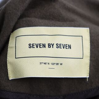 7x7 - 美品 21AW SEVEN BY SEVEN セブンバイセブン 800
