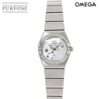 オメガ(OMEGA)のオメガ OMEGA コンステレーション ブラッシュ 123 15 24 60 05 003 レディース 腕時計 ダイヤベゼル クォーツ Constellation VLP 90191375(腕時計)