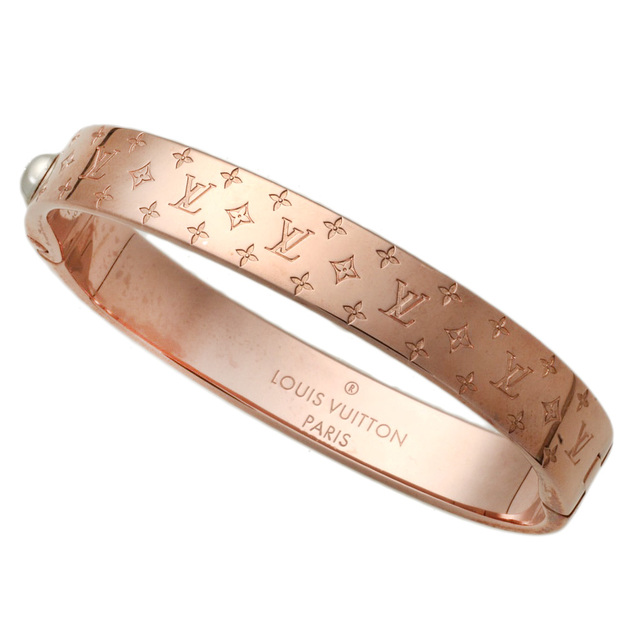 Louis Vuitton Nanogram cuff (M00254, M00253)  Louis vuitton, Vuitton,  Cartier love bracelet