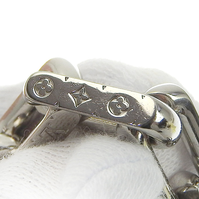 【本物保証】 布袋付 超美品 ルイヴィトン LOUIS VUITTON チェーンブレスレット モノグラム ブレスレット チェーン ロゴ M64224
