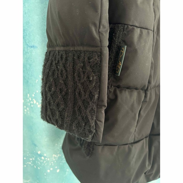 粧う　YOSOOU  黒　ダウンコート レディースのジャケット/アウター(ダウンコート)の商品写真