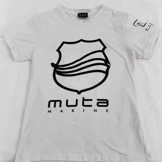 ムータ(muta)のmuta ムータ バックプリント 半袖Tシャツ 白S(Tシャツ(半袖/袖なし))