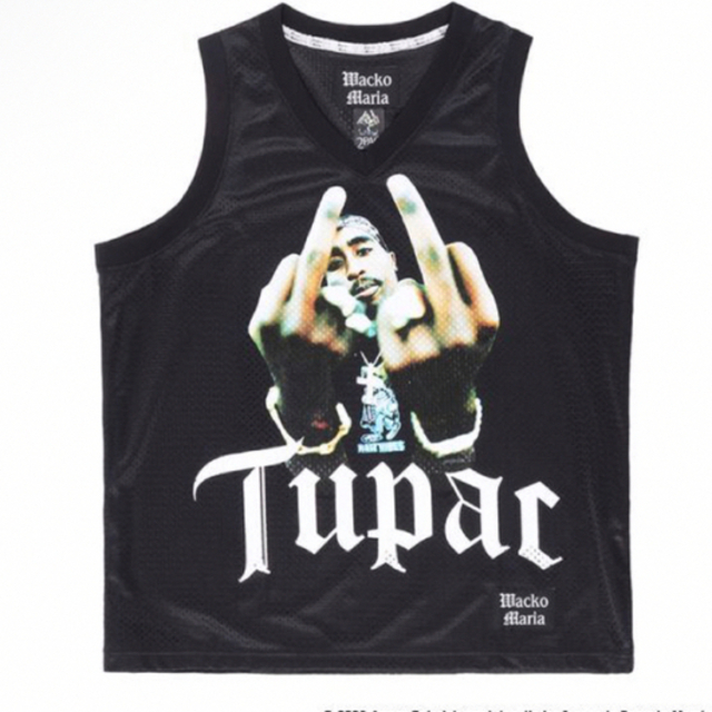 WACKOMARIA TUPAC BASKET BALL TANK TOPトップス