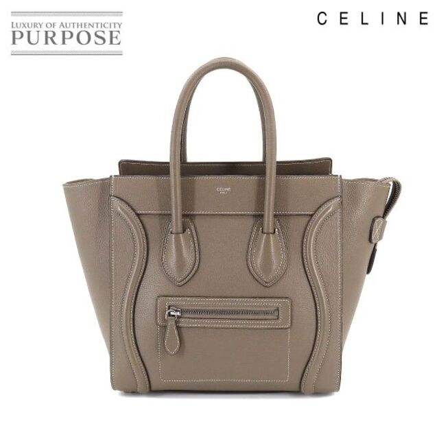 バッグ 新品同様 セリーヌ CELINE ラゲージ マイクロショッパー ハンド