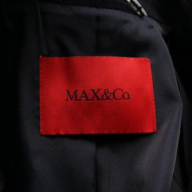 Max & Co.(マックスアンドコー)のRUNAWAY ガウンコート ウール ネイビー レディースのジャケット/アウター(ガウンコート)の商品写真