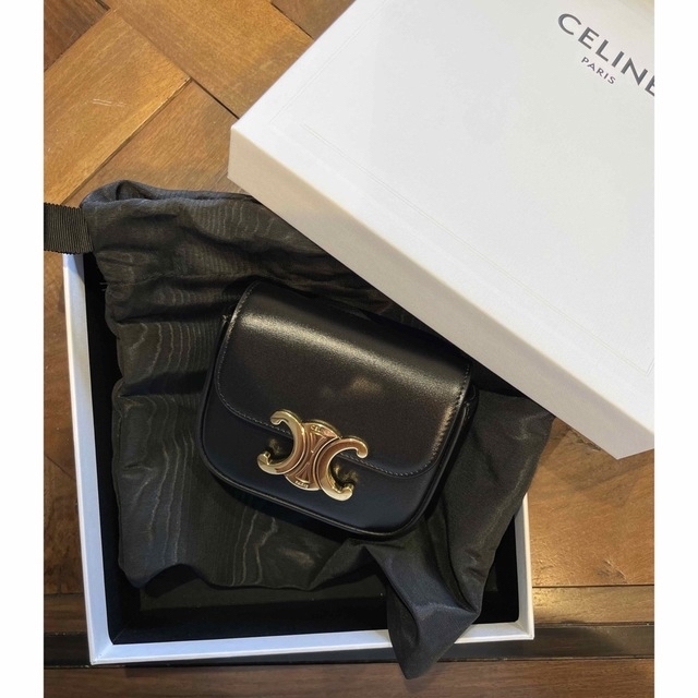 celine - セリーヌ トリオンフ 斜めがけ ミニショルダーバッグの+