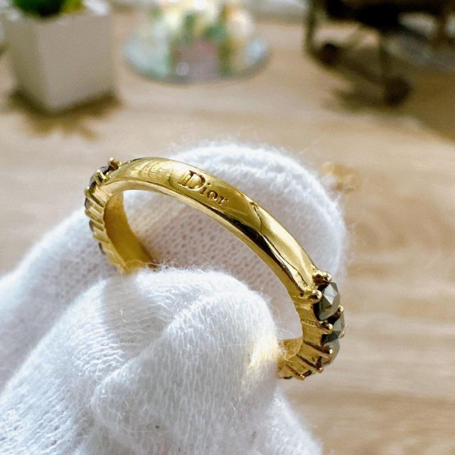 ディオール Dior リング 2本セット ゴールド ブランド-
