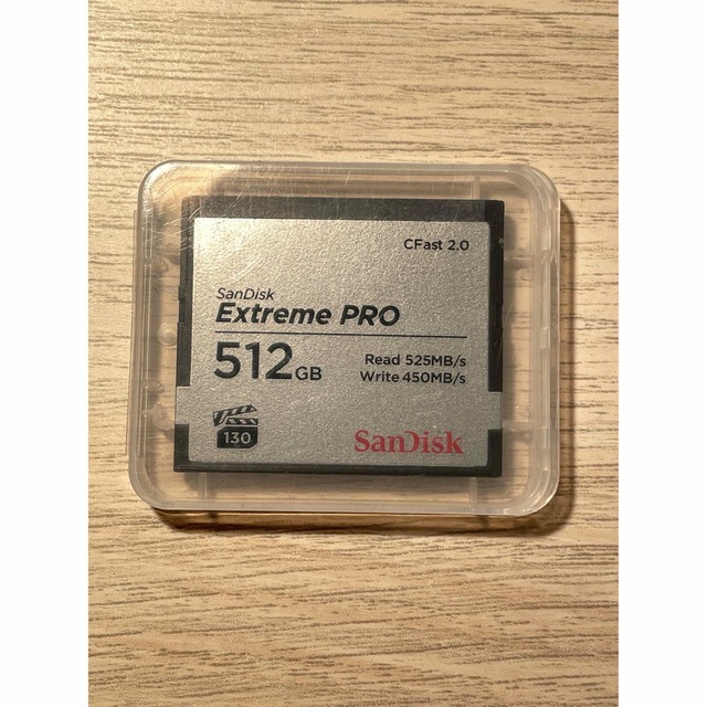 新品ほぼ未使用】SanDisk 512GB CFast 2.0-