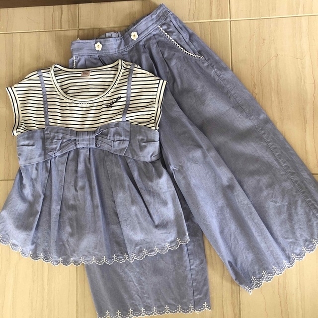 mezzo piano junior(メゾピアノジュニア)のメゾピアノジュニアM(150) キッズ/ベビー/マタニティのキッズ服女の子用(90cm~)(ワンピース)の商品写真