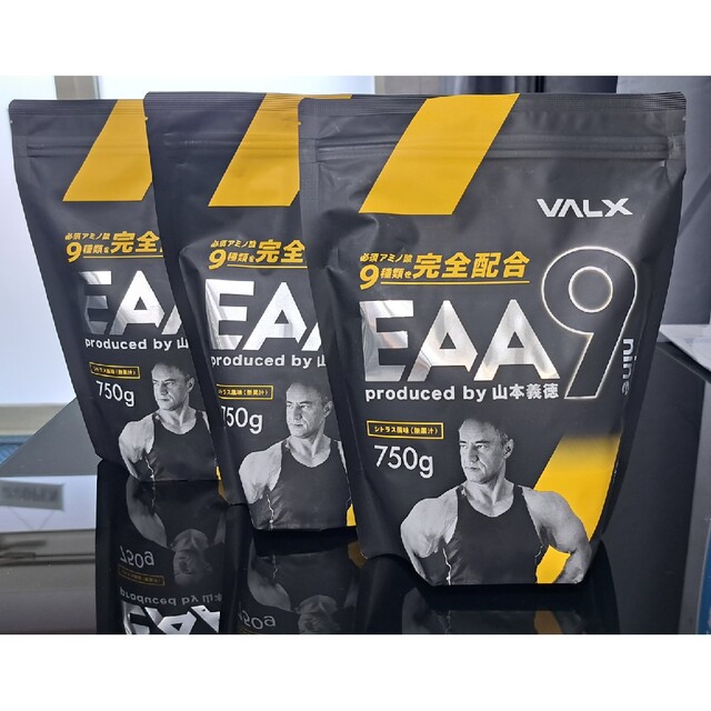 きょん様専用 VALX EAA9 シトラス風味 3個セット 新品 スポーツ/アウトドアのトレーニング/エクササイズ(その他)の商品写真