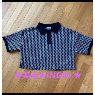 イング(INGNI)の★美品★INGNI  イング　 お洒落　トップス　シャツ　(シャツ/ブラウス(半袖/袖なし))