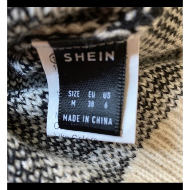 ★SHEIN★シーン ★ 　美品　ニットベスト   レディースのトップス(ベスト/ジレ)の商品写真