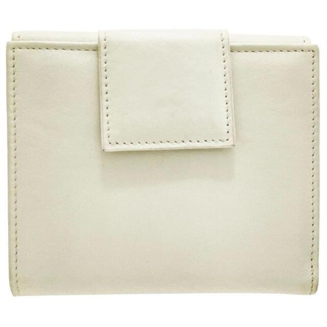 BVLGARI(ブルガリ)のブルガリ 財布 コローレ Wホック財布 レザー 革 アイボリー系 白 レディースのファッション小物(財布)の商品写真