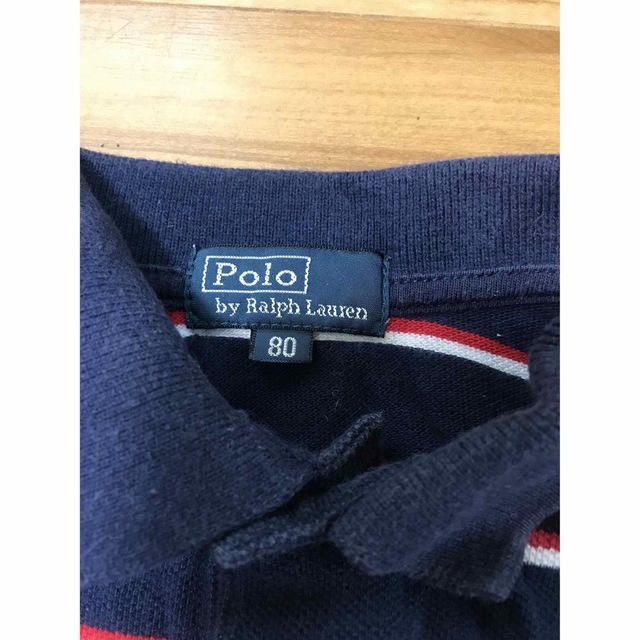 POLO RALPH LAUREN(ポロラルフローレン)のラルフローレン  ポロシャツ　80cm キッズ/ベビー/マタニティのベビー服(~85cm)(シャツ/カットソー)の商品写真