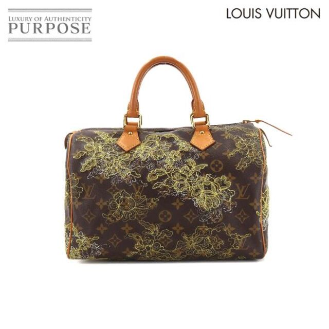 ルイ ヴィトン LOUIS VUITTON モノグラム ダンテェル スピーディ 30 ハンド バッグ ブラウン オール M95397 VLP 90163565