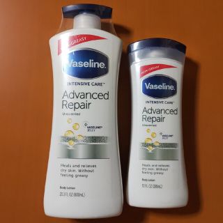 ヴァセリン(Vaseline)の【ラスト1セット】ヴァセリン　リペアリングモイスチャーローション　2本セット(ボディローション/ミルク)