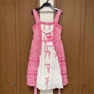 アンジェリックプリティー(Angelic Pretty)のLittle House ジャンパースカート(ひざ丈ワンピース)