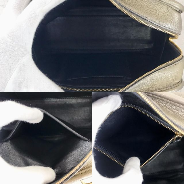 美品❤️正規品❤️ ロエベ アマソナ23 ブロンズ ハンドバッグ LOEWE