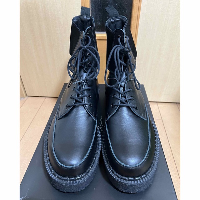 Yohji Yamamoto POUR HOMME(ヨウジヤマモトプールオム)の【新品】20AWコレクション Yohji Yamamotoプールオム メンズの靴/シューズ(ブーツ)の商品写真