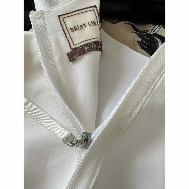 FOXEY - 【23万】フォクシー ホワイト ワンピース レース FOXEY - 【23万】フォクシー ホワイト ワンピース レース
