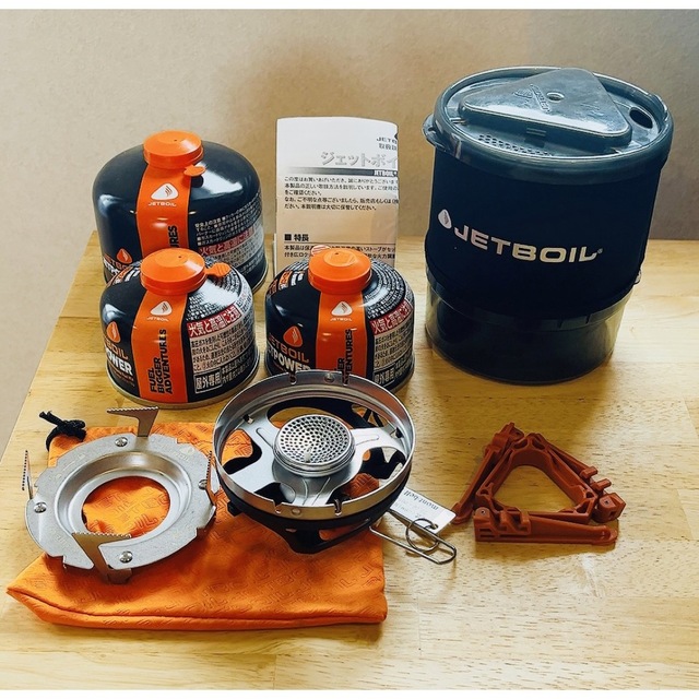 JETBOIL(ジェットボイル)のJETBOIL MINIMO ジェットボイルミニモ モンベル　mont-bell スポーツ/アウトドアのアウトドア(ストーブ/コンロ)の商品写真