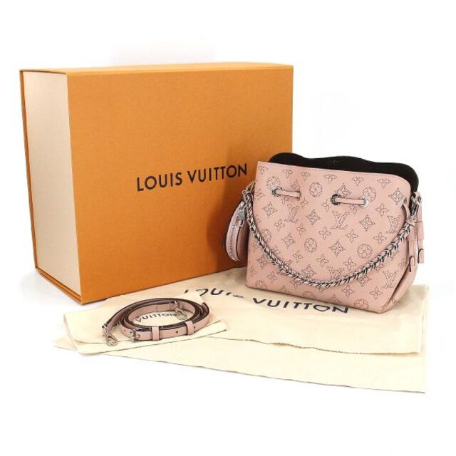 LOUIS VUITTON(ルイヴィトン)の未使用 展示品 ルイ ヴィトン LOUIS VUITTON マヒナ ベラ 2way ハンド ショルダー バッグ レザー マグノリア M57068 RFID VLP 90181228 レディースのバッグ(ショルダーバッグ)の商品写真