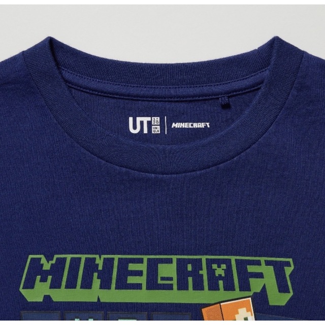 UNIQLO(ユニクロ)の新品未開封　ユニクロ　マインクラフト　Tシャツ　140 キッズ/ベビー/マタニティのキッズ服男の子用(90cm~)(Tシャツ/カットソー)の商品写真