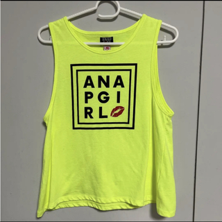 アナップガール(ANAP GiRL)のANAPGirl タンクトップ♡⃛(Tシャツ/カットソー)