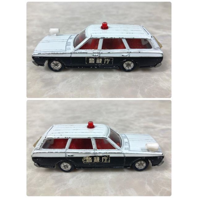 希少☆TOMICA トミカ セドリック パトロールカー １E ホイール 黒箱 ...