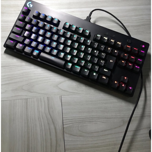 【美品】Logicool G PRO テンキーレスゲーミングキーボード | フリマアプリ ラクマ