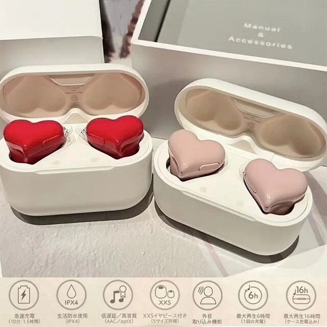 箱付き Bluetooth ぷっくり️????Heart ミントグリーン 新品