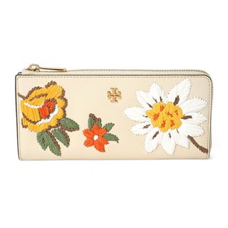 トリーバーチ(Tory Burch)の新品 トリーバーチ TORY BURCH 長財布 エマーソン ニュークリーム(財布)