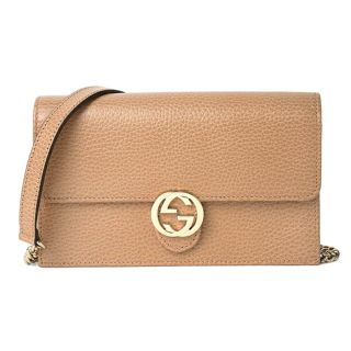 グッチ(Gucci)の新品 グッチ GUCCI ショルダーバッグ ダラーカーフ ローズベージュ(ショルダーバッグ)