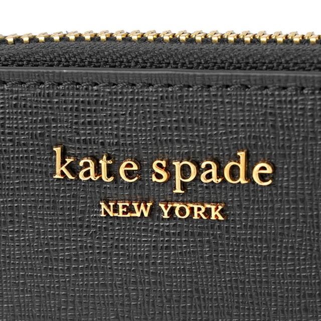 新品 ケイトスペード kate spade 長財布(ラウンドファスナー) ZIP AROUND CONTINENTAL WALLET ブラック