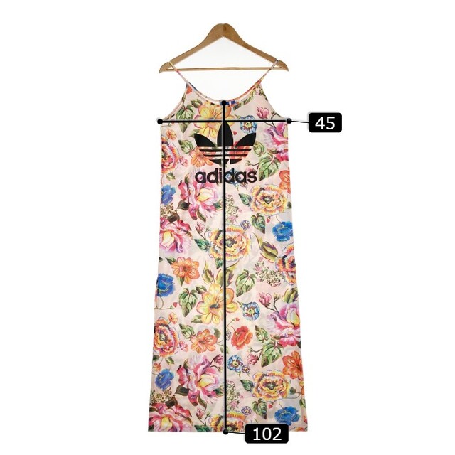 adidas(アディダス)の★アディダス FLORAL LOLITA DRESS ピンク size:OT レディースのワンピース(ミニワンピース)の商品写真