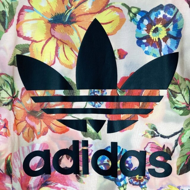 adidas(アディダス)の★アディダス FLORAL LOLITA DRESS ピンク size:OT レディースのワンピース(ミニワンピース)の商品写真