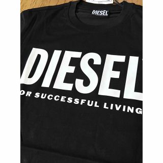 ディーゼル(DIESEL)のDIESEL  新品未使用　XXSサイズ　Tシャツ　カットソー　黒　ディーゼル(Tシャツ/カットソー(半袖/袖なし))