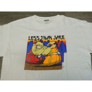 43e 00's LESS THAN JAKE バンド ハード ロック Tシャツ