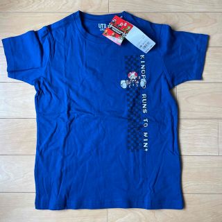 ユニクロ(UNIQLO)のスーパーマリオ　ユニクロ　Tシャツ　140  ブルー(Tシャツ/カットソー)